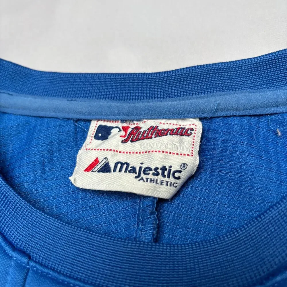 Vintage Majestic LA Dodgers Therma Base Pullover Men's 22.5x29.5 MLB Dugout